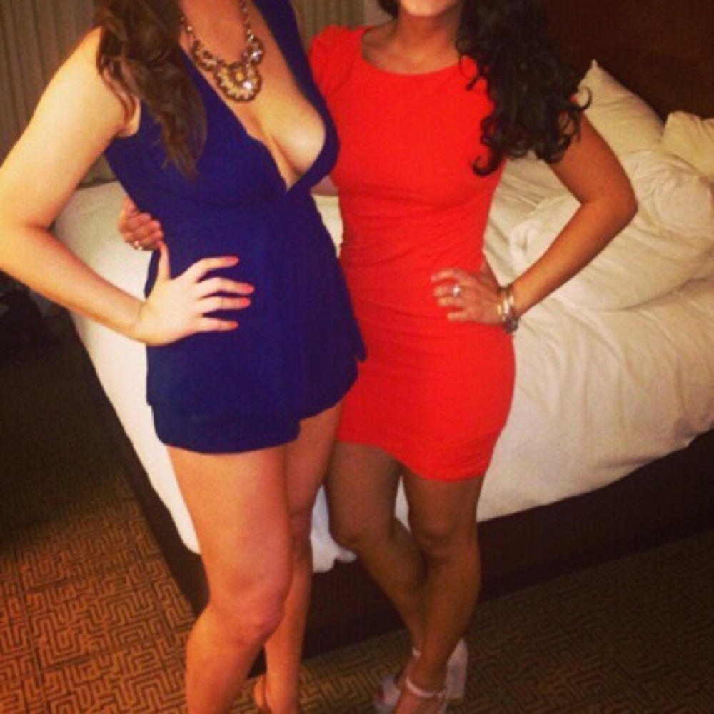 Most flattering red dress
